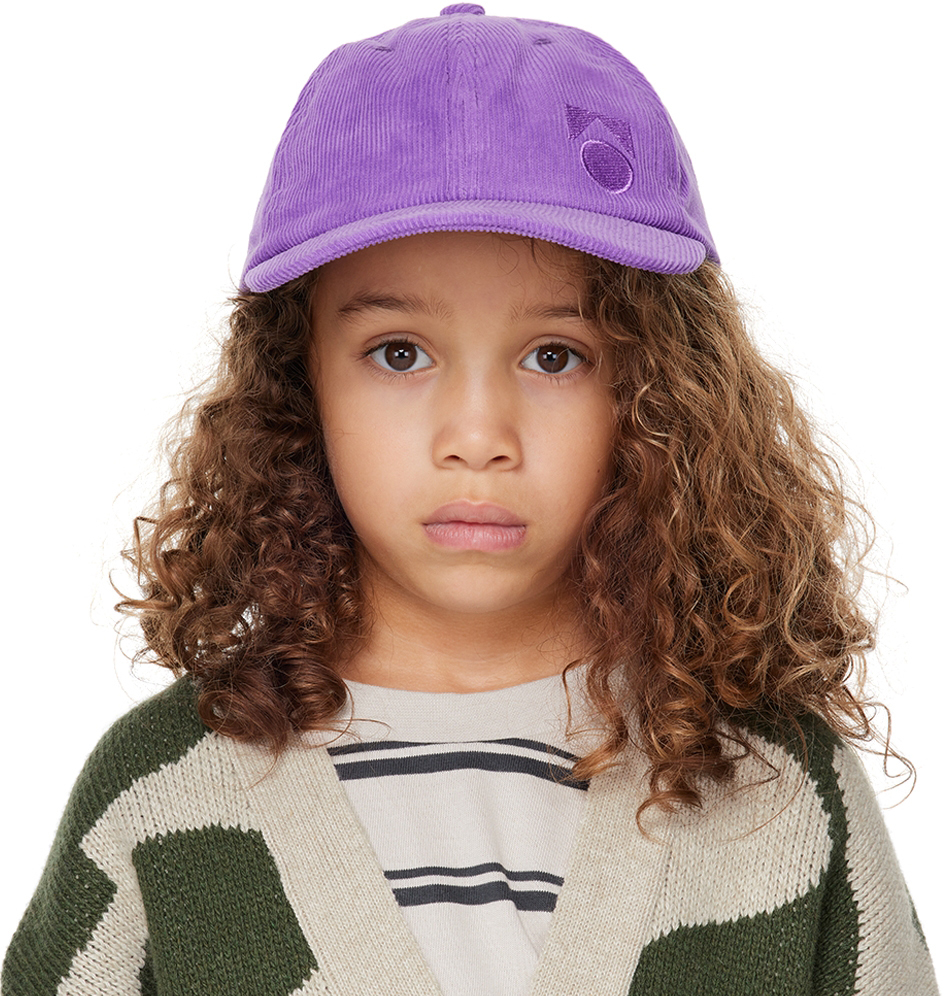 Main Story Kids Purple Corduroy Cap