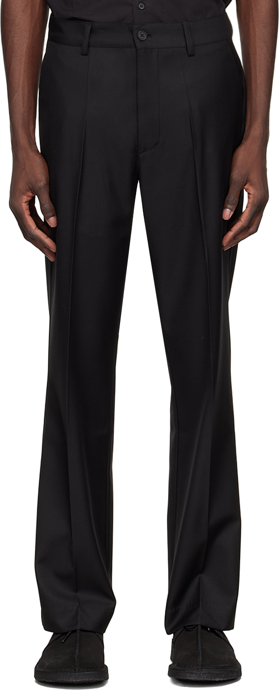 Chemist Creations Black Polyester Trousers Chemist Creations