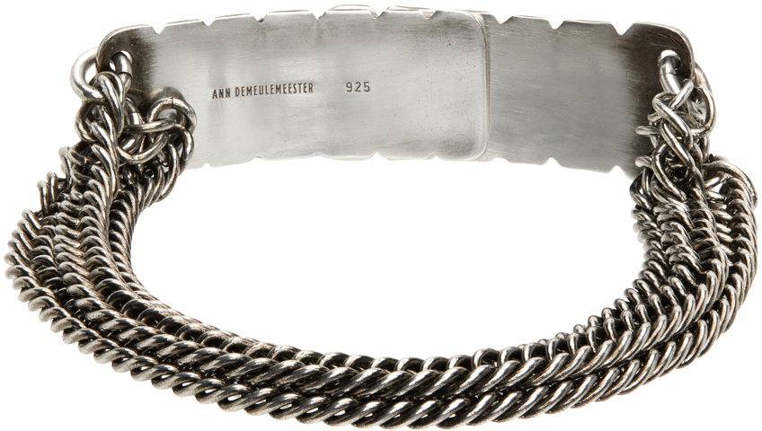 期間限定お試し価格 ANN DEMEULEMEESTER Tri Chain Bracelet