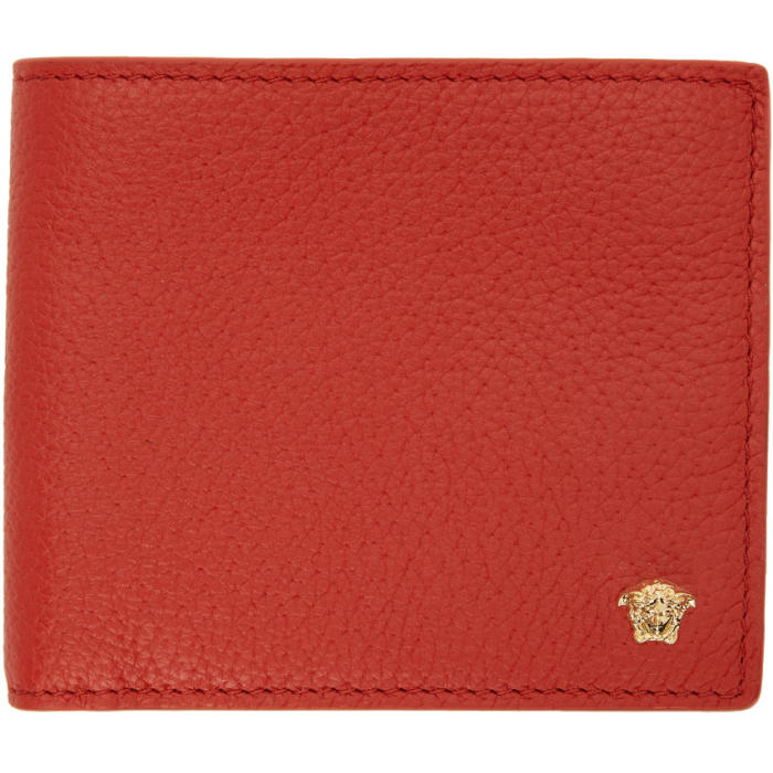 versace red wallet