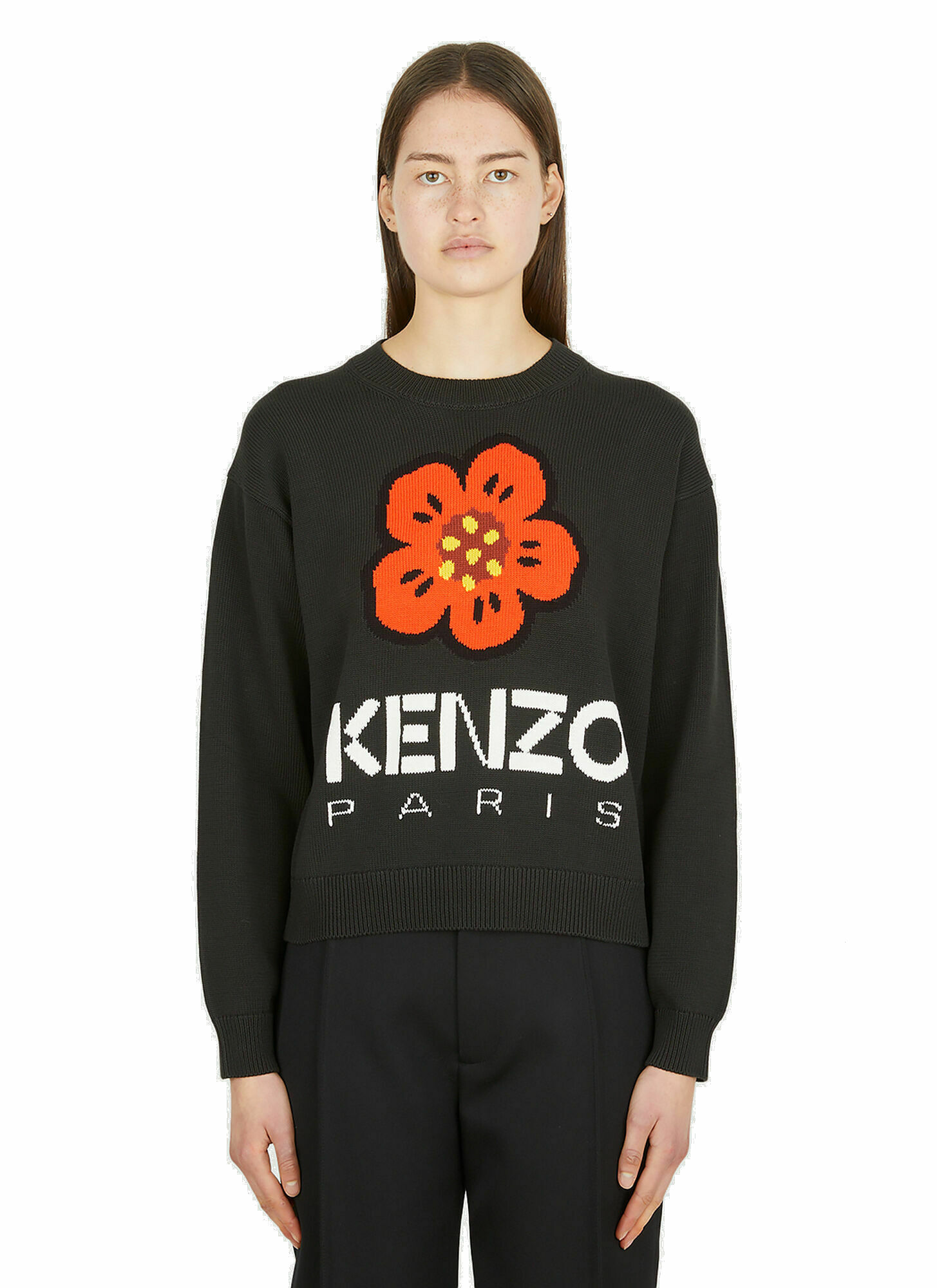 Poppy Comfort Sweater in Black Kenzo