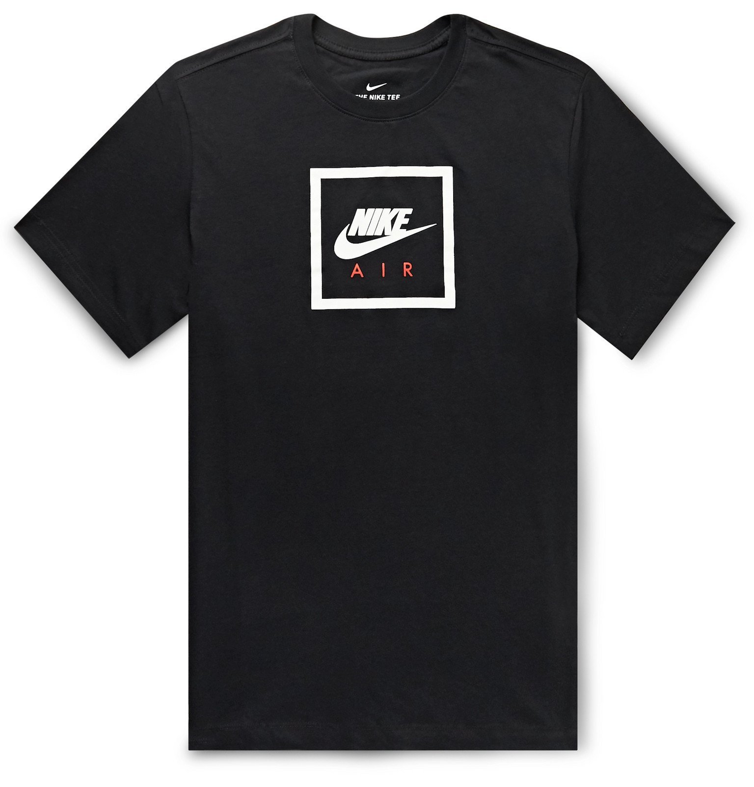 Nike - Logo-Print Cotton-Jersey T-Shirt - Black Nike