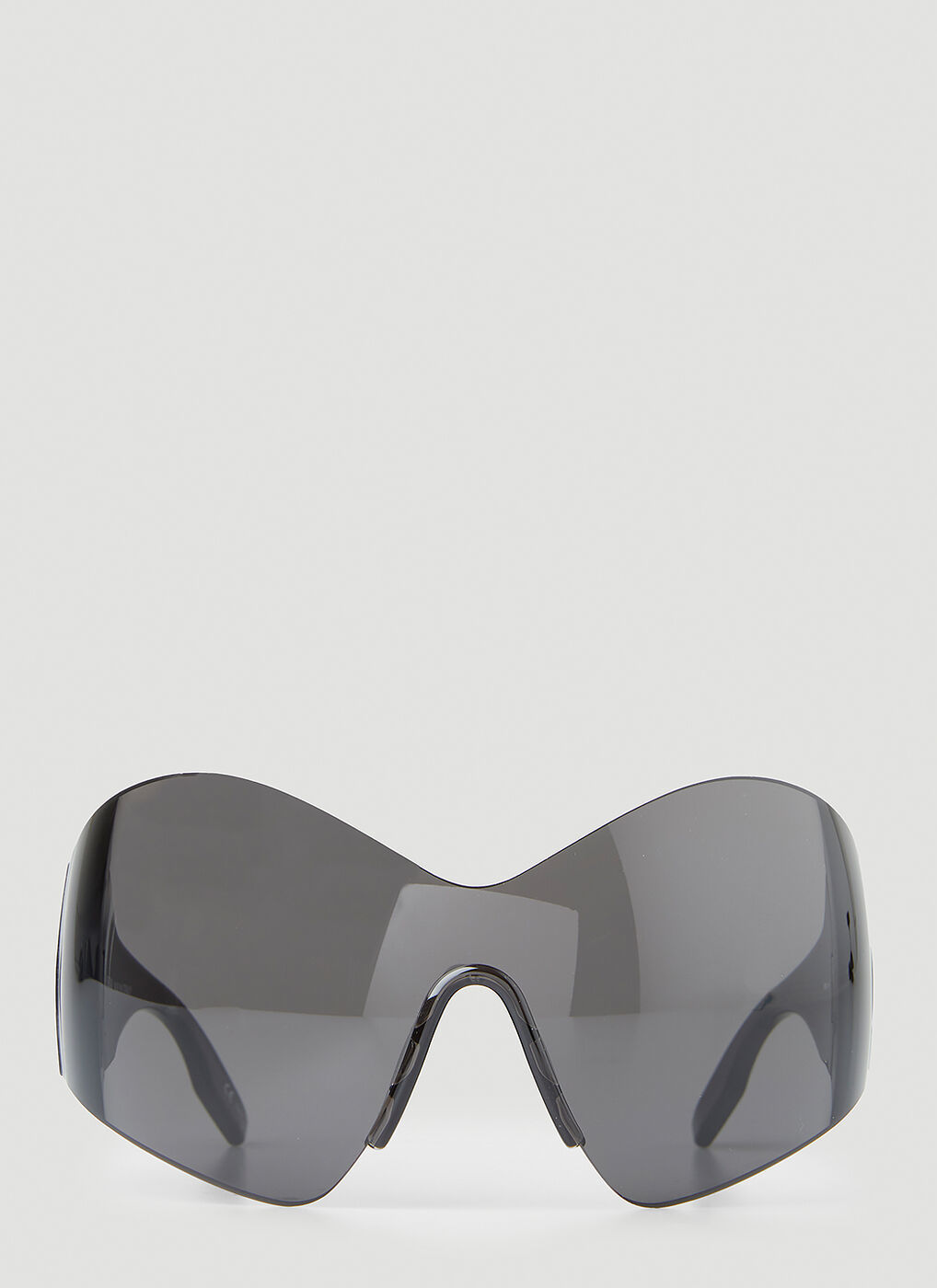 Mask Butterfly Sunglasses in Black Balenciaga
