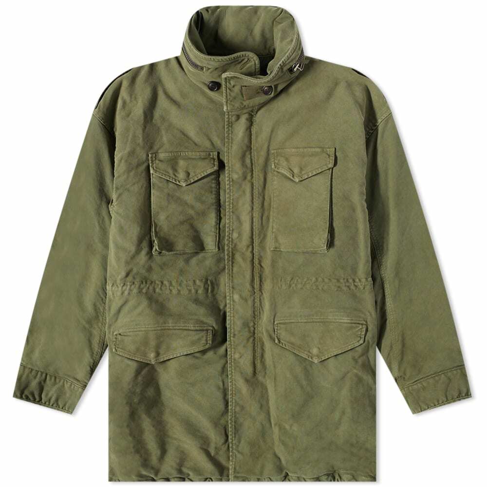 Visvim Men's Deckhand Jacket in Olive Visvim