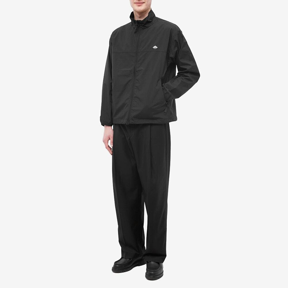 Danton Men's Nylon Stand Collar Jacket in Black Danton