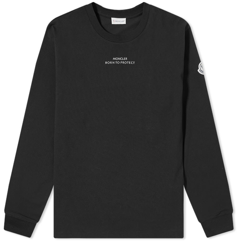 Moncler Long Sleeve Slogan Tee Moncler