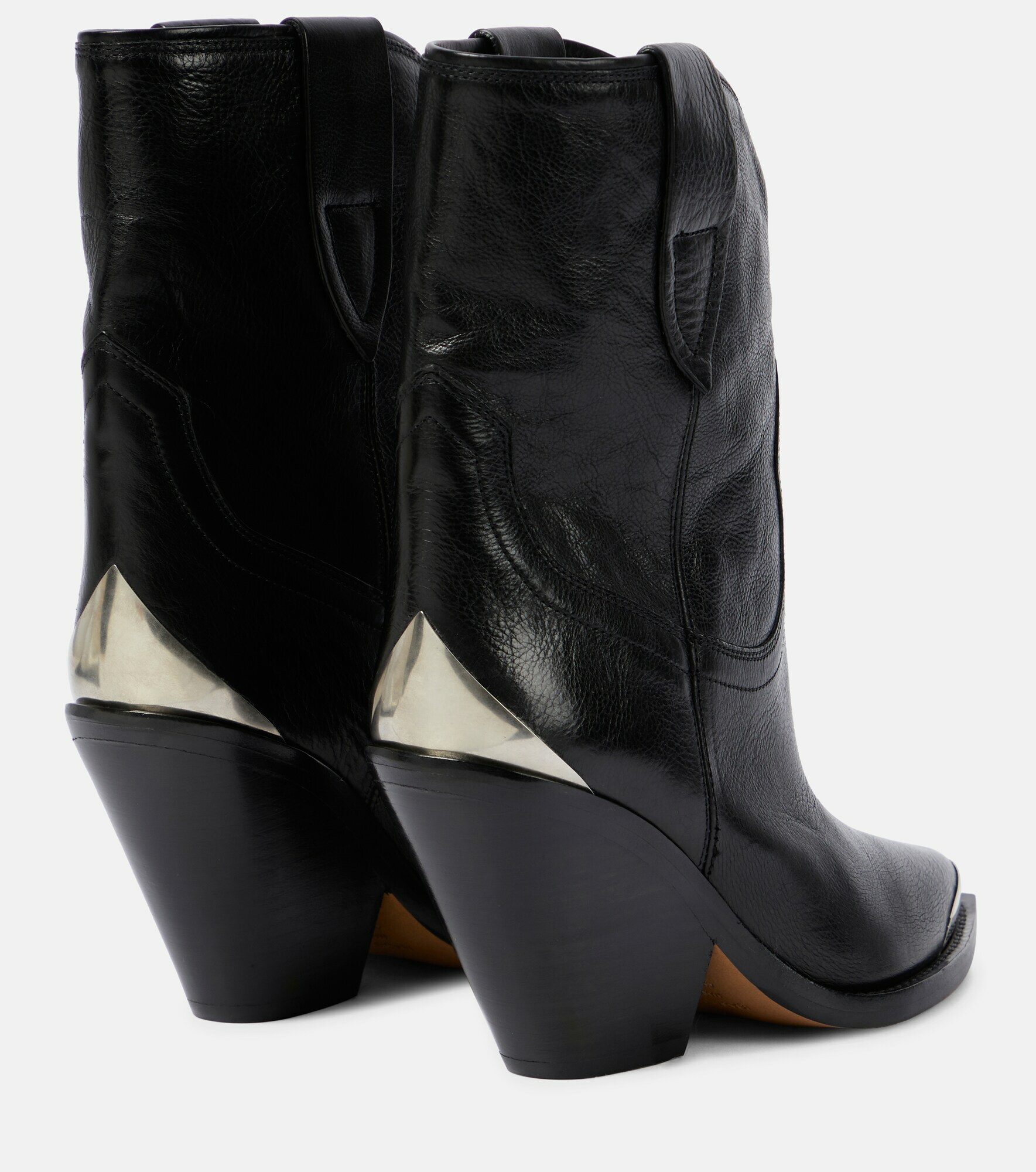 Isabel Marant - Leyane leather cowboy boots Isabel Marant