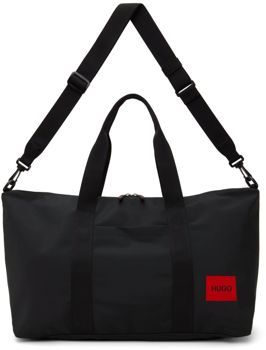 Hugo Black Nylon Ethon Holdall Duffle 