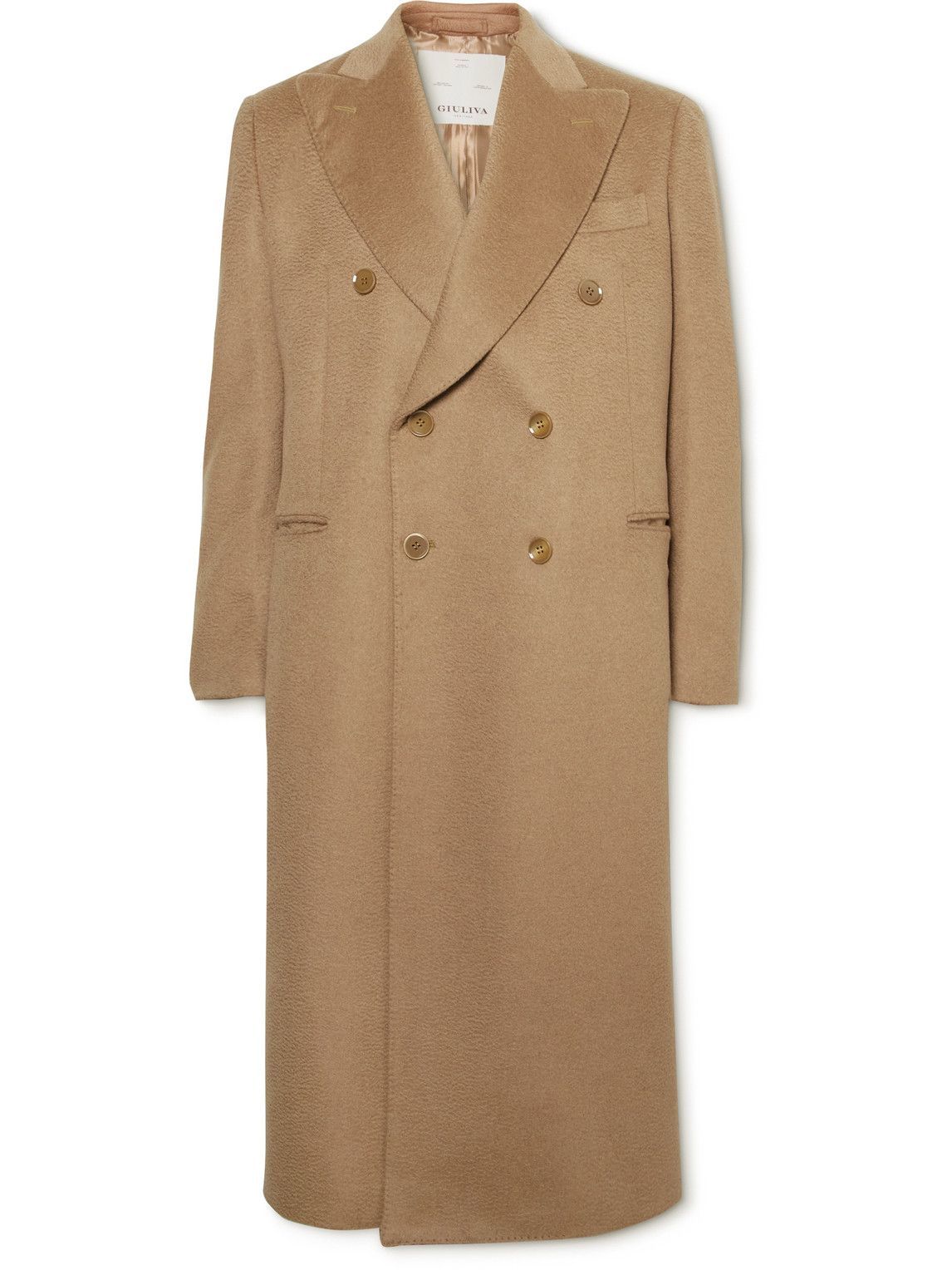 Giuliva Heritage The Opera Oversized DoubleBreasted Camel Hair Coat