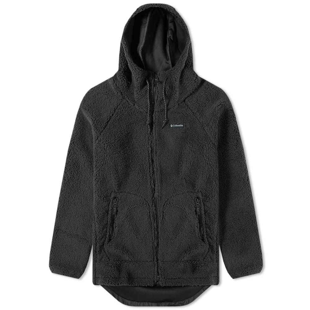 columbia black sherpa jacket