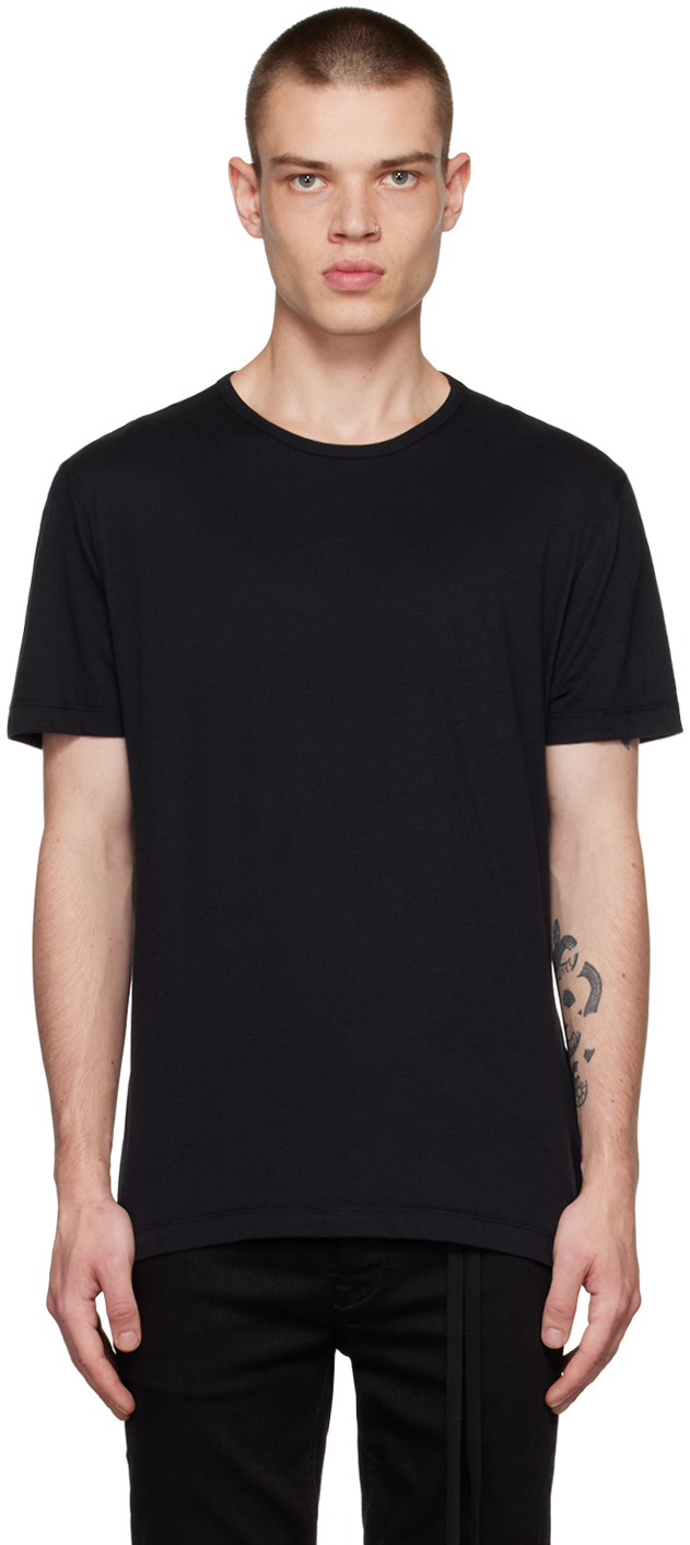 Ann Demeulemeester Black Stijn T-Shirt Ann Demeulemeester