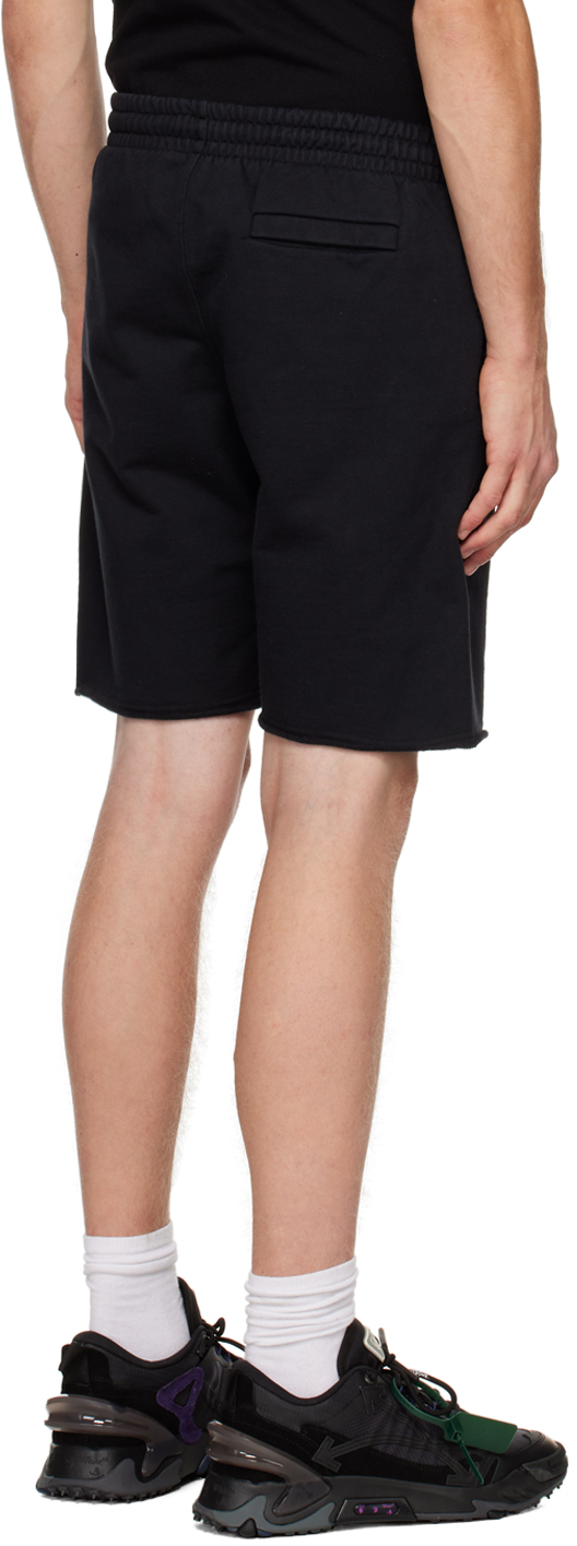 helvetica black shorts