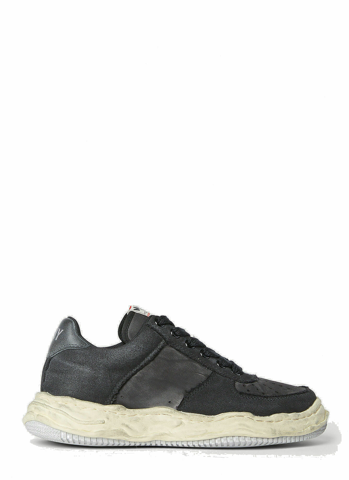 Photo: Maison Mihara Yasuhiro - Wayne Sneakers in Black