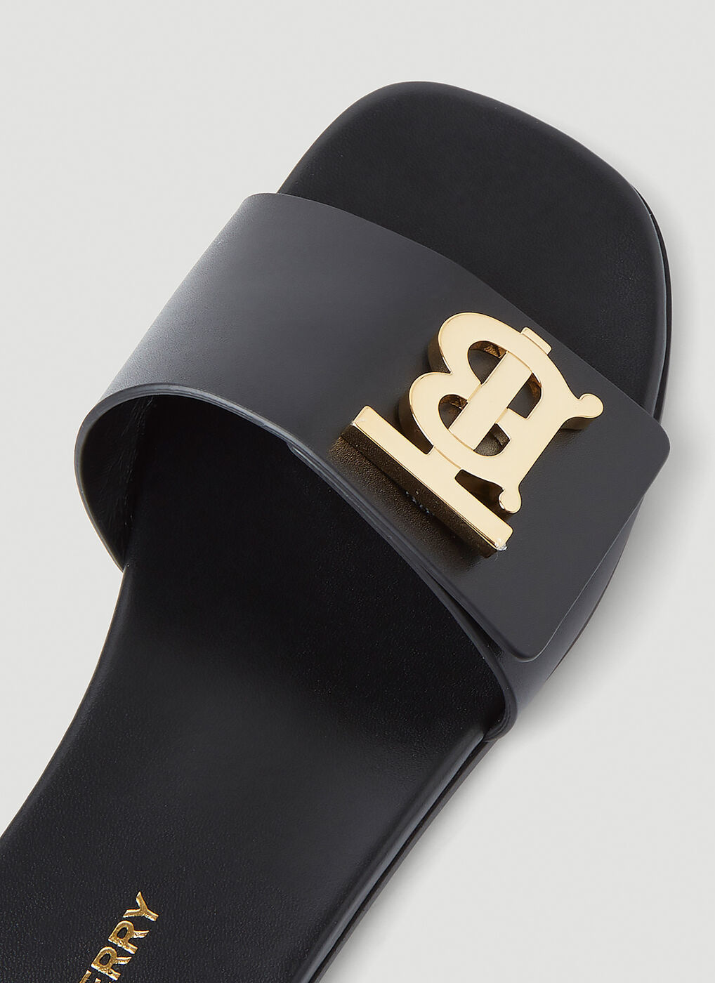 Philippa Sandals in Black Burberry