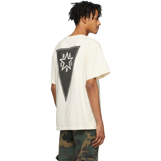 Rhude Off-White Falling Horse T-Shirt Rhude