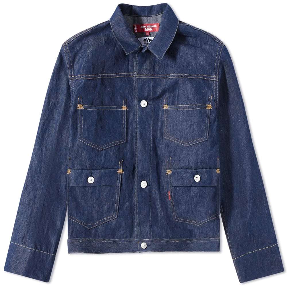 Junya Watanabe MAN x eYe x Levis Linen Trucker Jacket Junya Watanabe