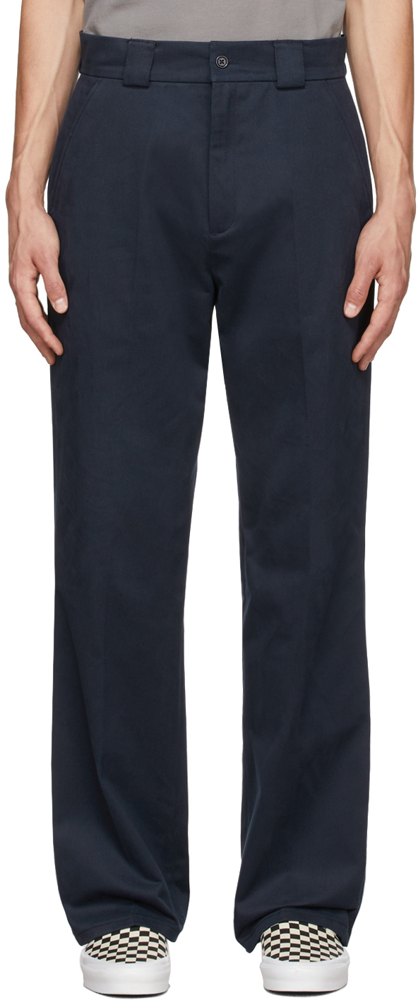 Rassvet Navy Cotton Chino Trousers