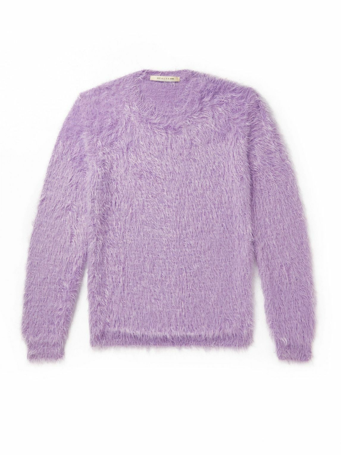 Photo: 1017 ALYX 9SM - Brushed-Knit Sweater - Purple