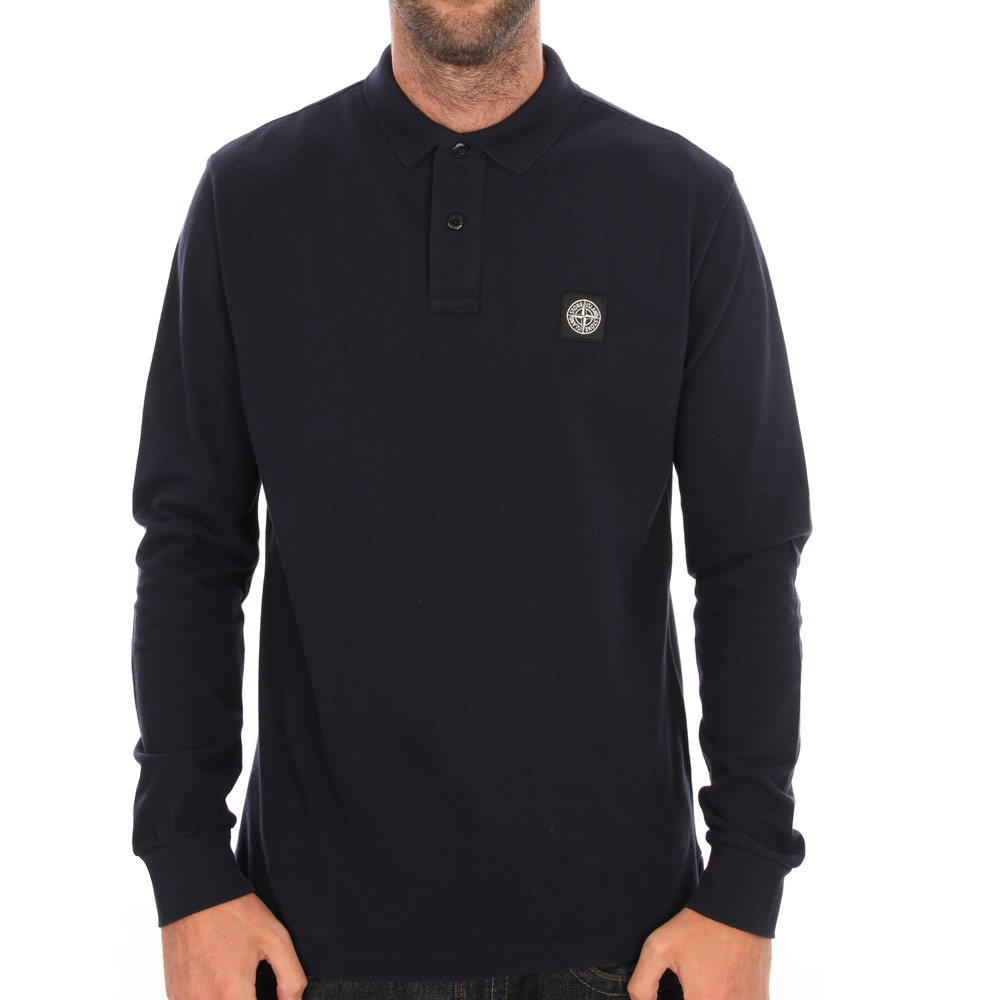 stone island long sleeve polo