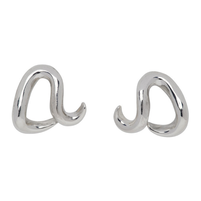 Sapir Bachar Silver Mini Ornament Earrings Sapir Bachar