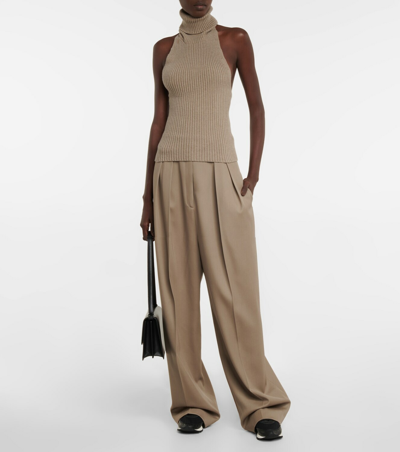 The Row - Edita wool and cashmere top The Row