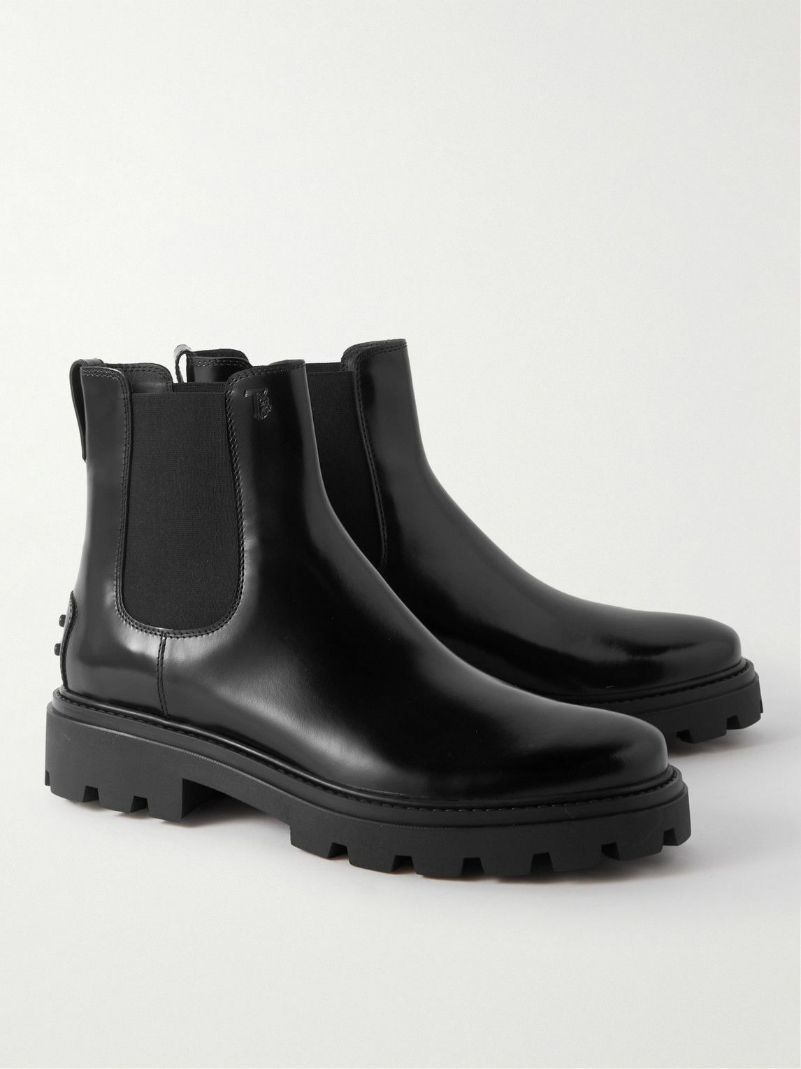 Tod's - Leather Chelsea Boots - Black Tod's