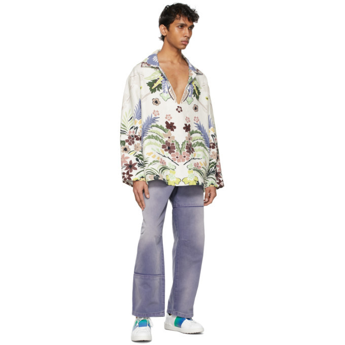 Valentino White Hemp World Arazzo 