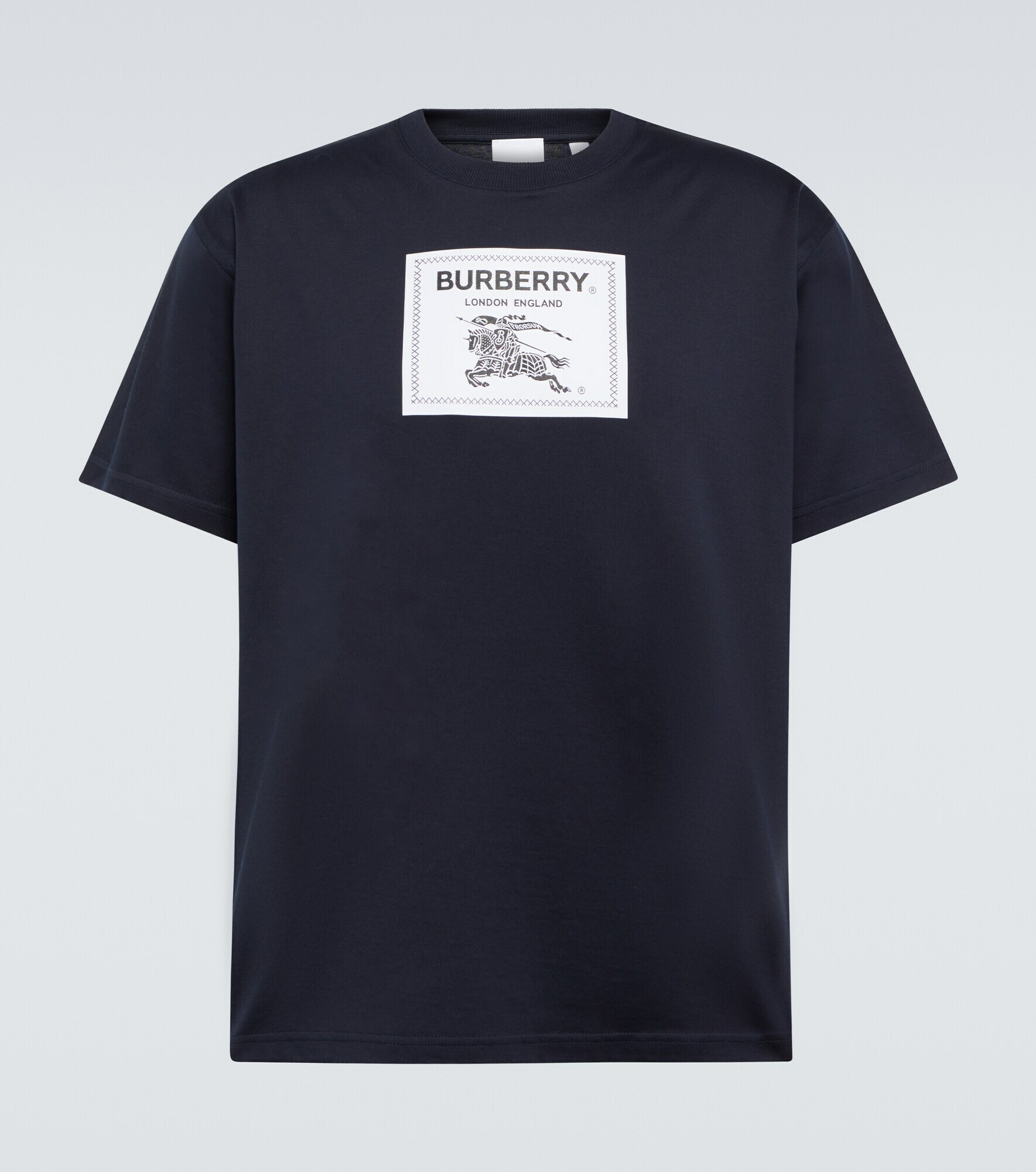 Burberry - Equestrian Knight cotton T-shirt Burberry