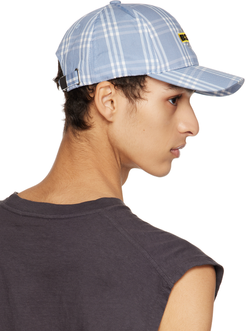 PALMER Blue Check Cap