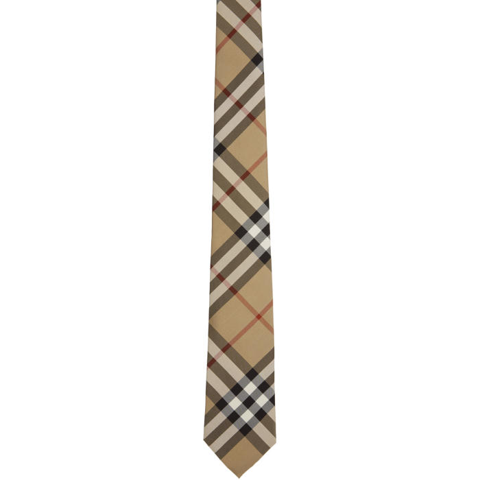 burberry classic check tie