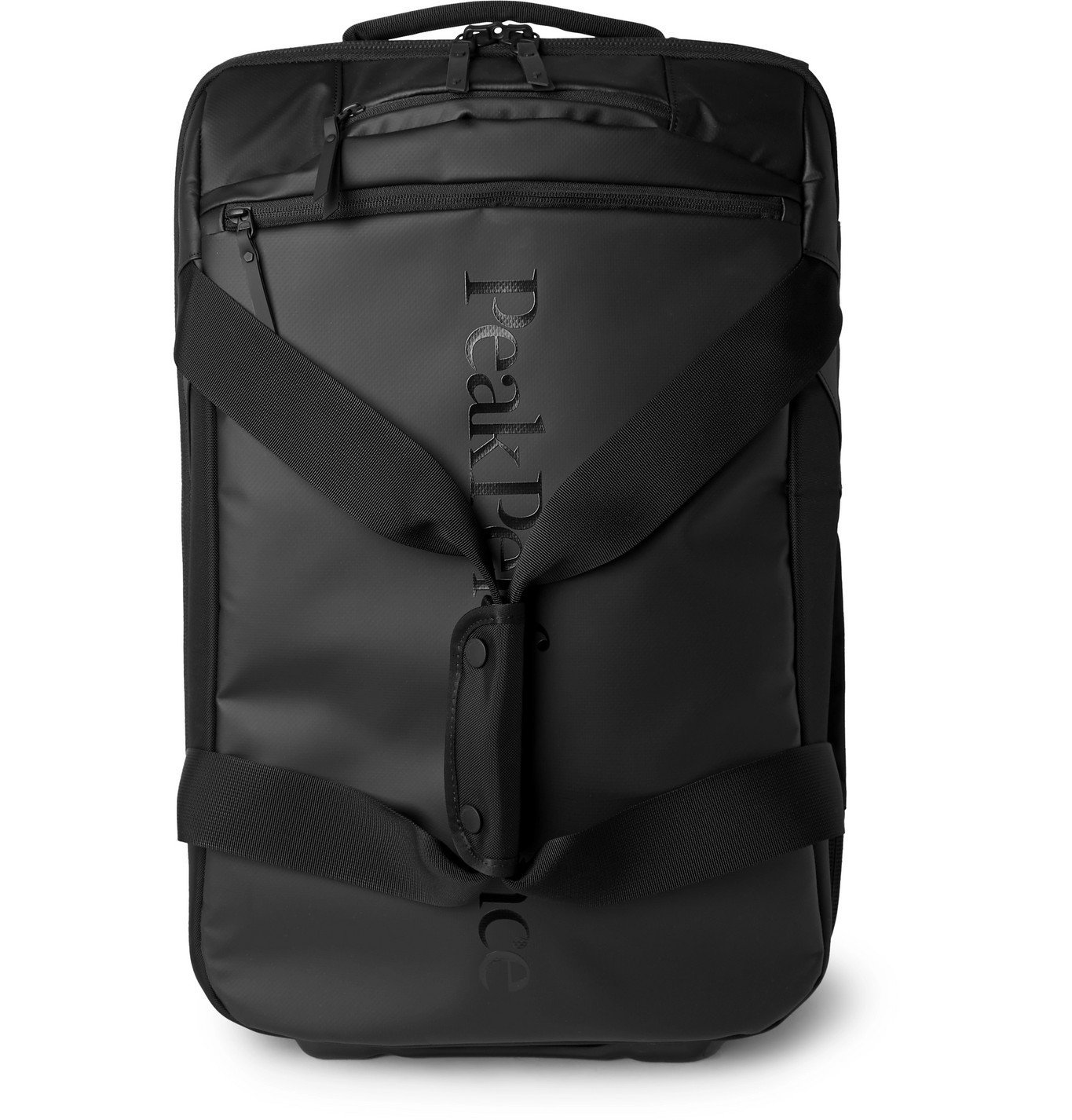 Peak Performance - Vertical Tarpaulin and Nylon Carry-On Suitcase ...