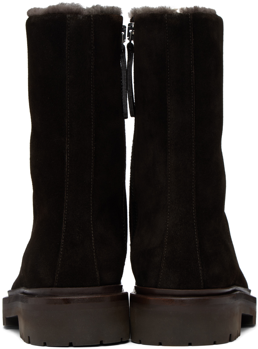 Legres Brown Suede Ankle Boot Legres