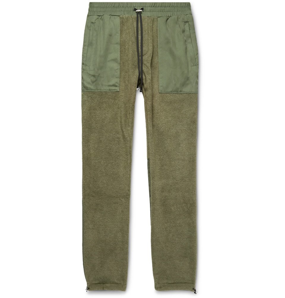 AMIRI - Slim-Fit Tencel-Panelled Fleece 