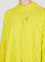 The Highland Sweater in Yellow