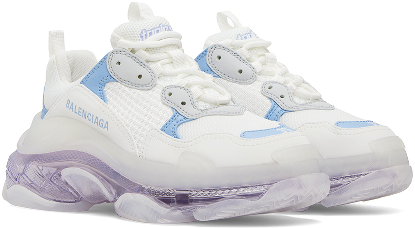 balenciaga white triple s