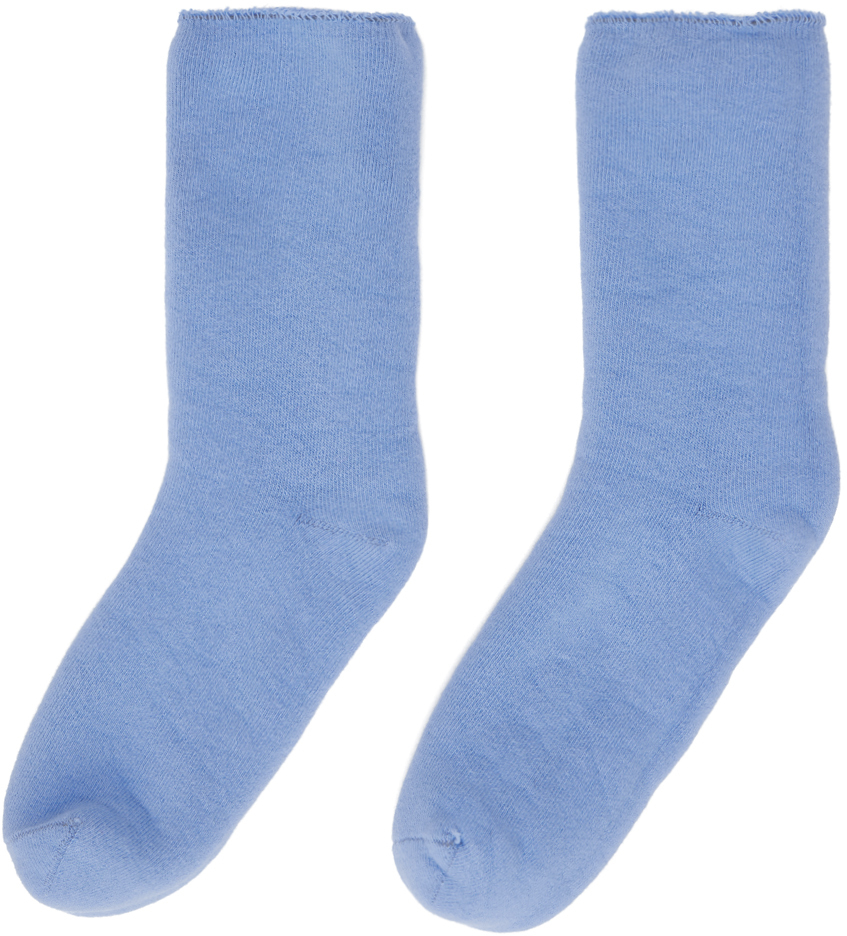Baserange SSENSE Exclusive Blue Mea Socks Baserange