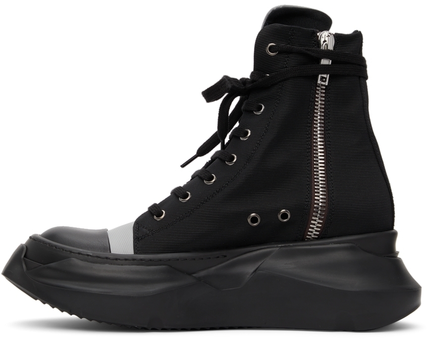 rick owens cardboard abstract high sneakers