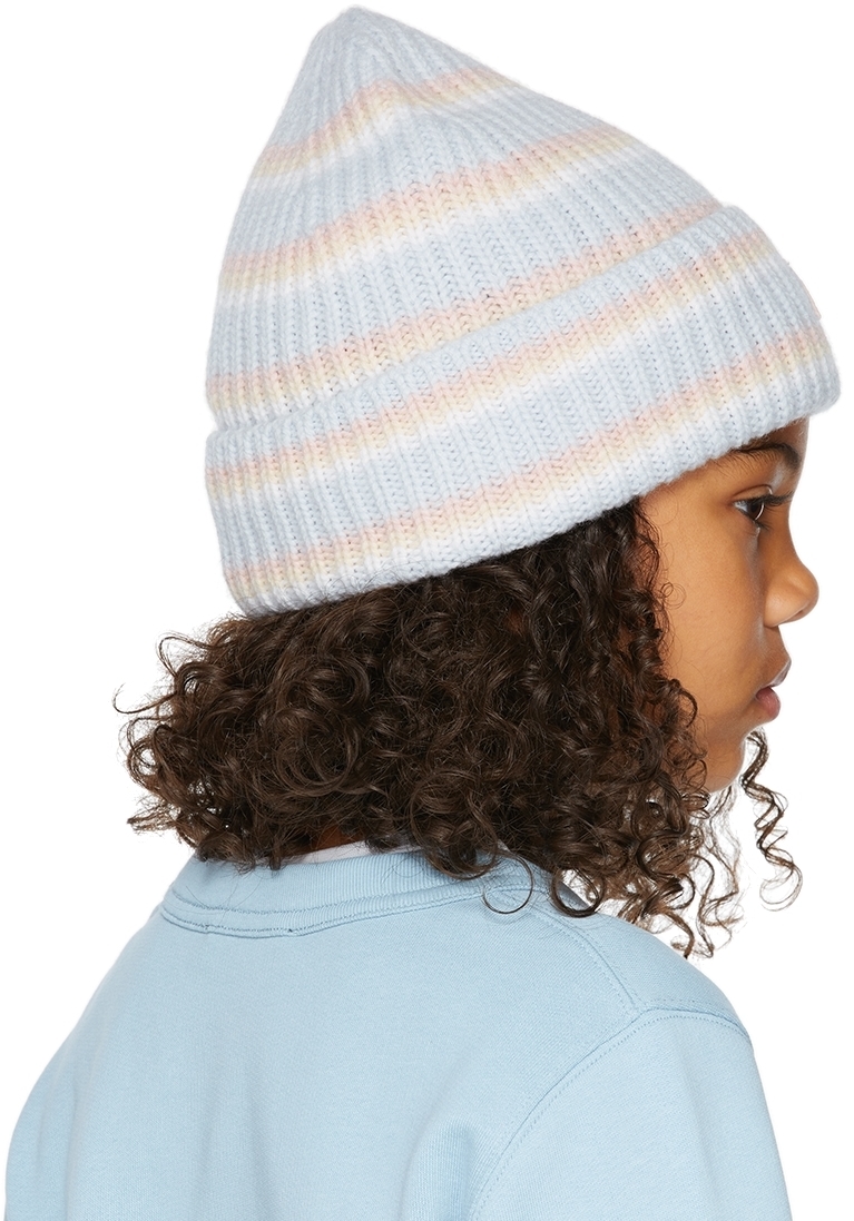 Pink Striped Beanie Acne Studios