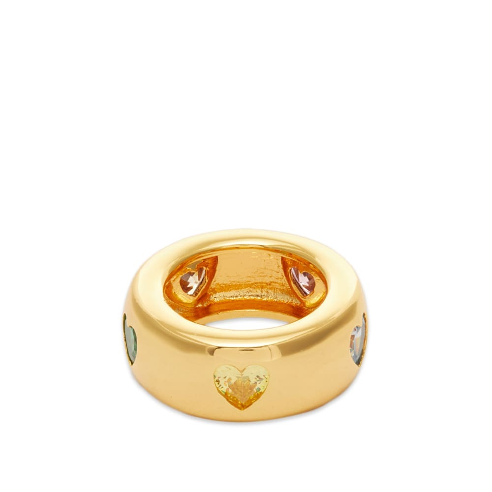 Timeless Pearly Women's Heart Ring in Multi Timeless Pearly