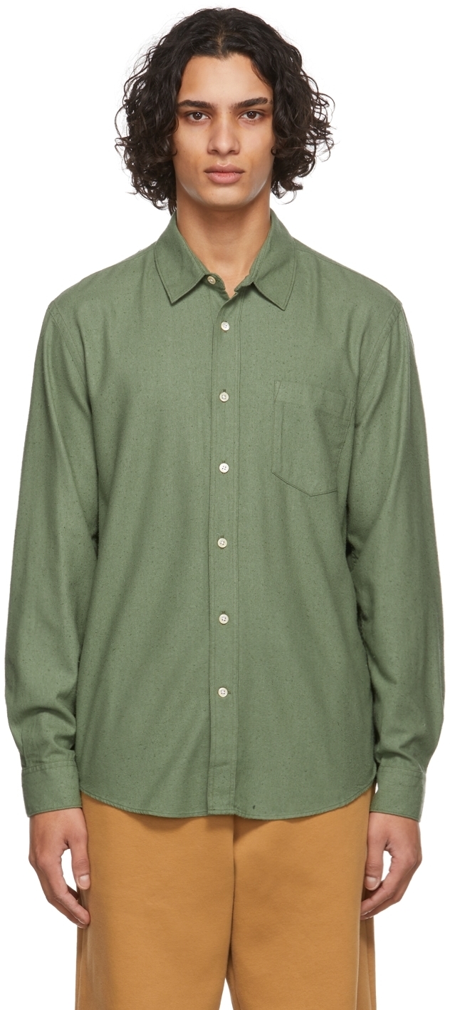 Our Legacy Green Silk Noil Classic 