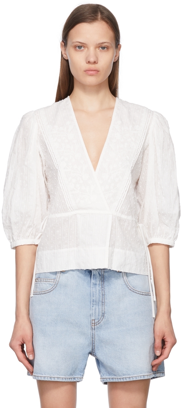 See by Chloé White Cotton Blouse See by Chloe