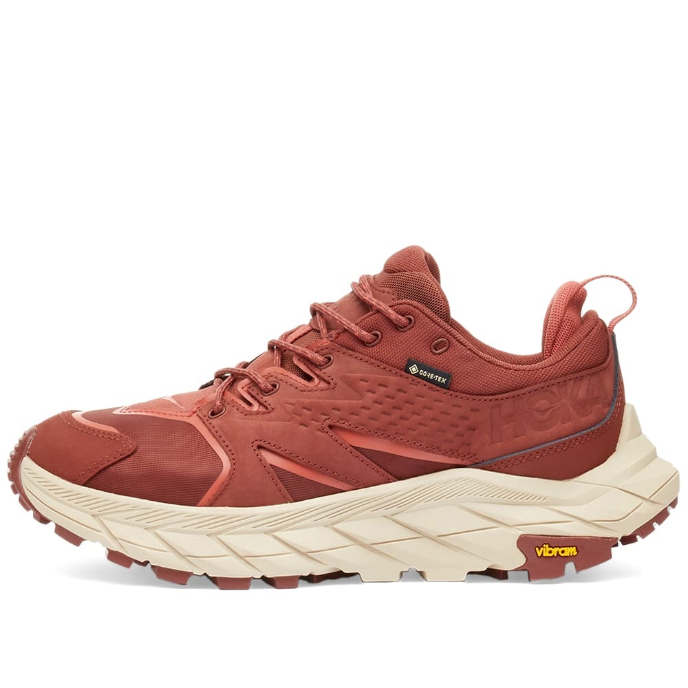 Hoka One One Women's W Anacapa Low GTX Sneakers in Cherry Mahogany/Hot ...