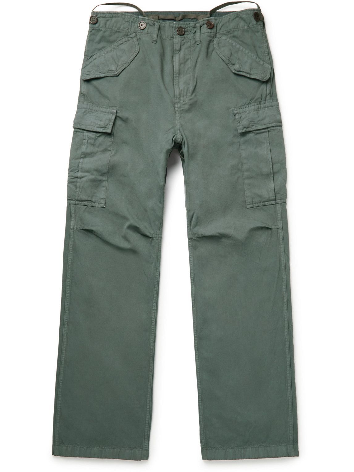 Visvim - Eiger Sanction Garment-Dyed Cotton-Twill Cargo Trousers