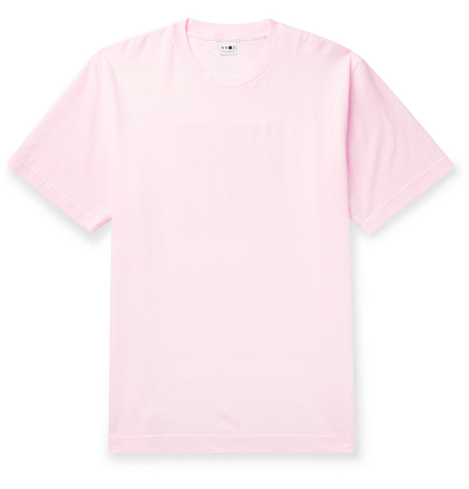 Nn07 Wilko Logo Print Cotton Jersey T Shirt Pink Nn07