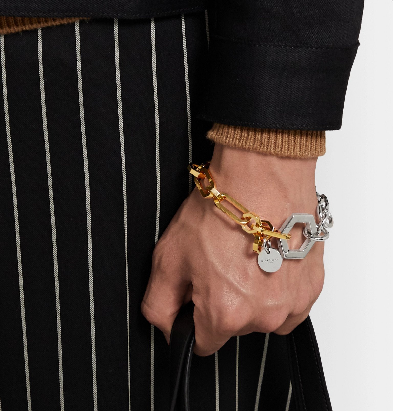 gold givenchy bracelet