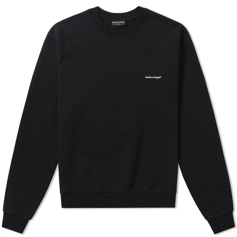 Balenciaga Copywrite Logo Crew Sweat Balenciaga