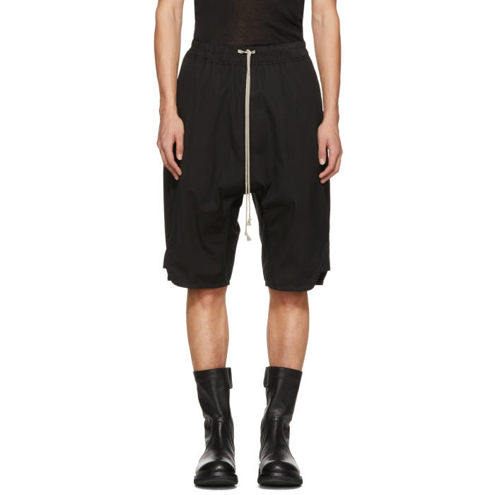 rick owens basket swinger shorts