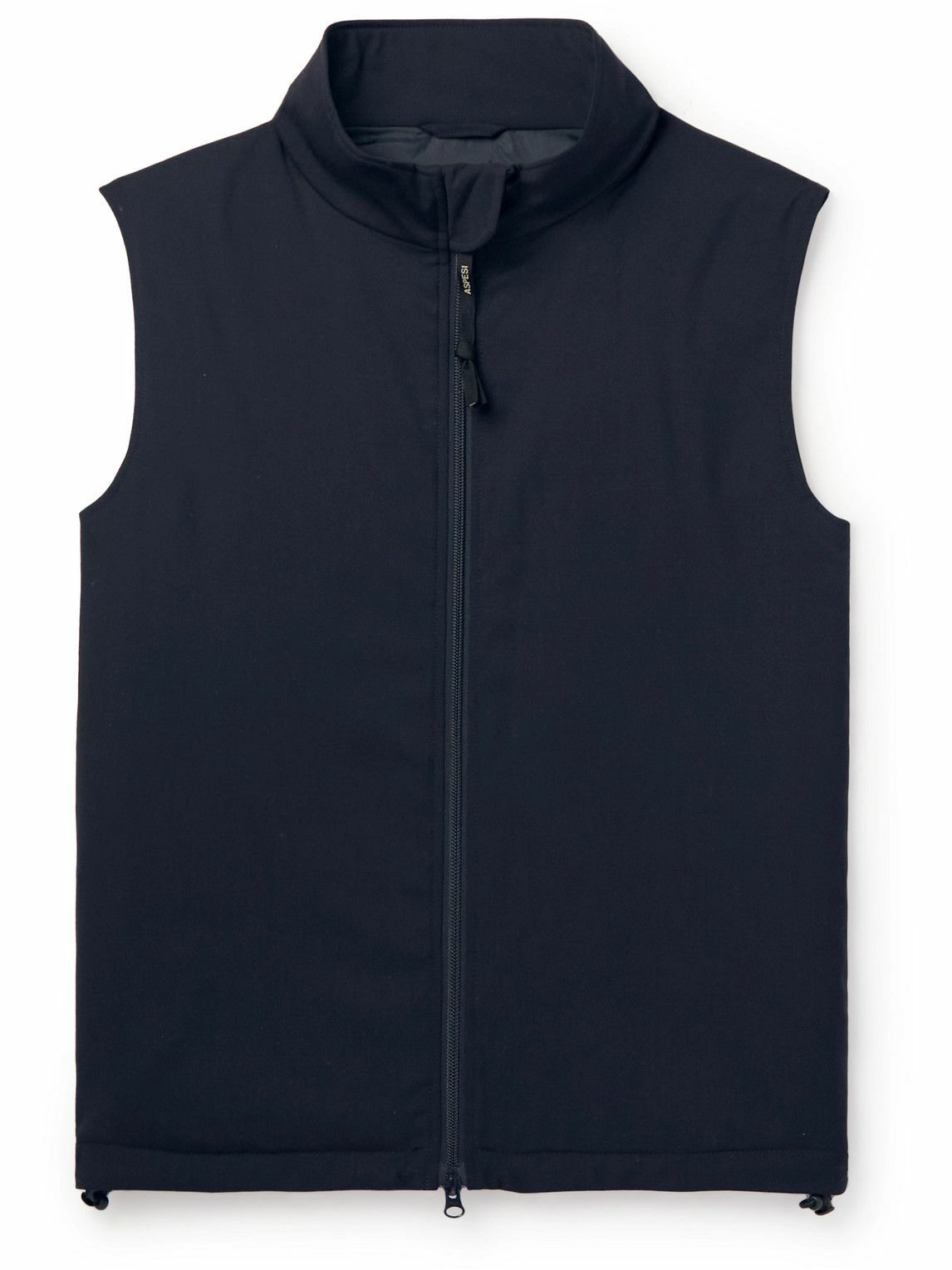 Aspesi - Shell Gilet - Blue Aspesi