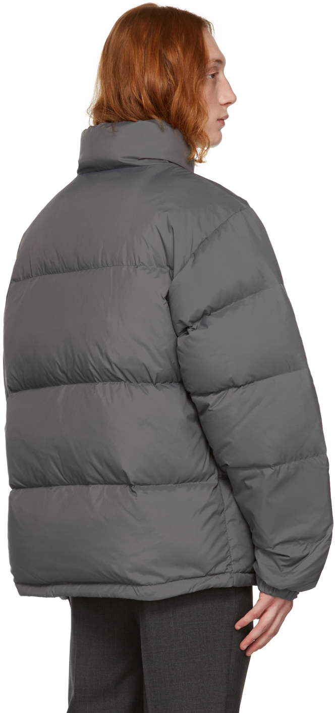Axel Arigato Grey Down Observer Puffer Jacket Axel Arigato