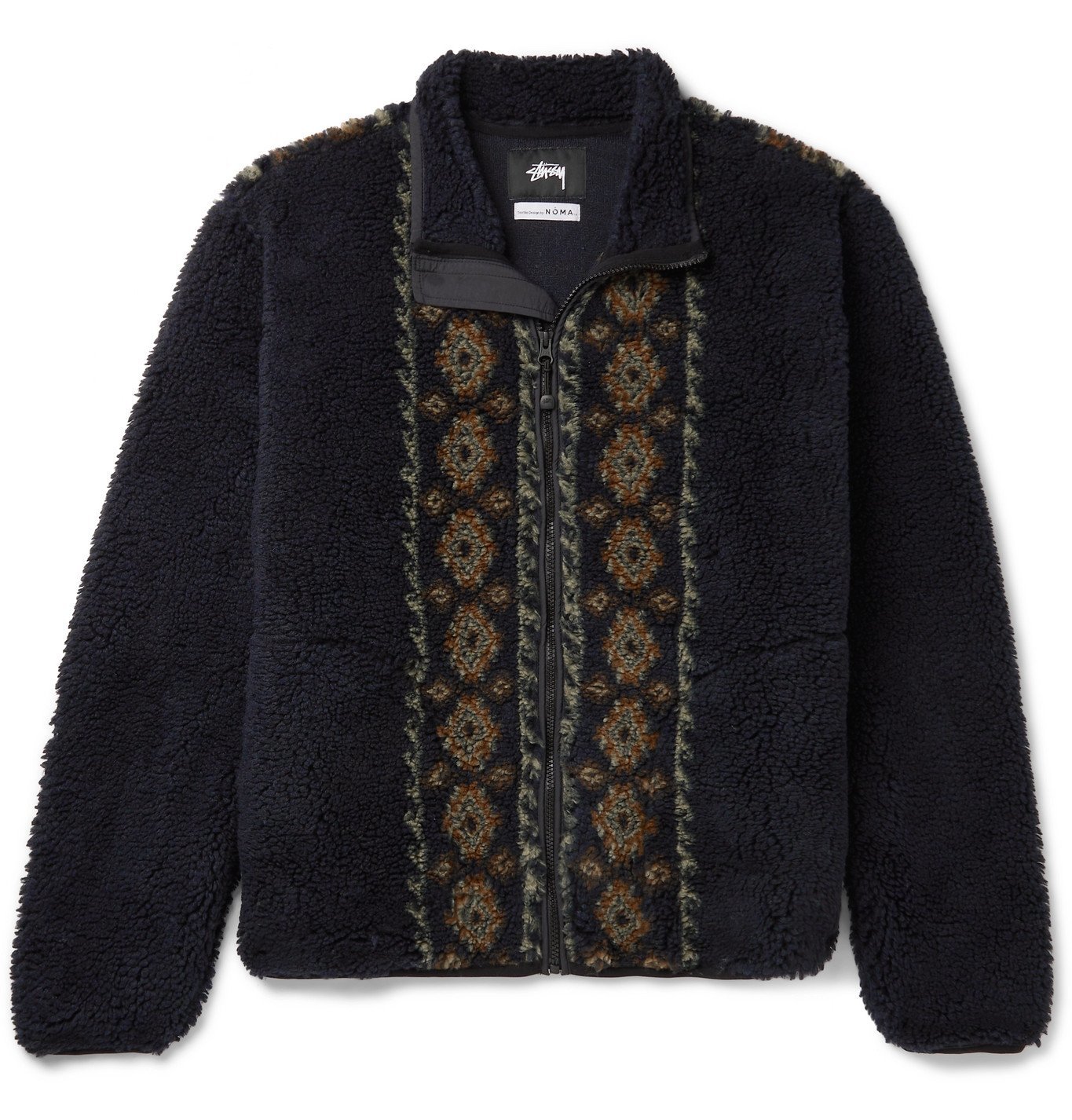 stussy noma sherpa jacket ボアジャケット-